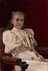 Jeune fille assise, 1894