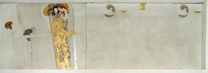 La frise Beethoven, détail