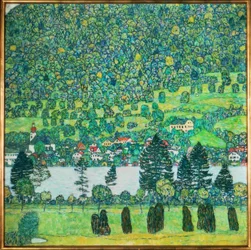 Pente boisée à Unterach