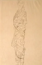 Femme en kimono