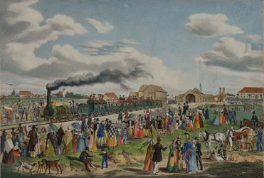 Ouverture du chemin de fer Munich-Augsbourg le 1er septembre 1839