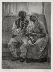 Jour de loyer, 1887