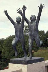 Sculpture, Frognerparken, Oslo, Norvège, Europe
