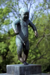 sculpture, Frognerparken, Oslo, Norvège, Europe