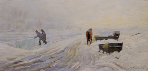 Découpe de glace sur Bondivann