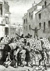 La barricade, illustration de 