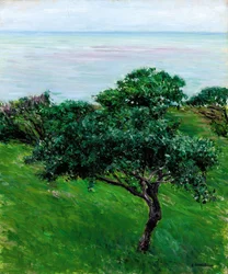 Pommiers au bord de la mer, Trouville