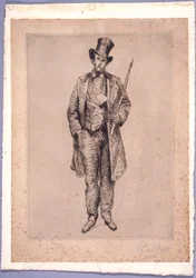 Caillebotte - Portrait de Paul Hugot, 1878