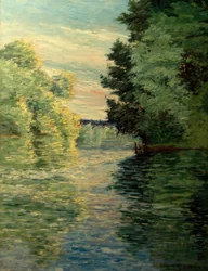 Le petit bras de la Seine près d’Argenteuil