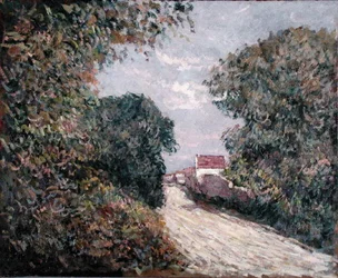 Chemin au bord