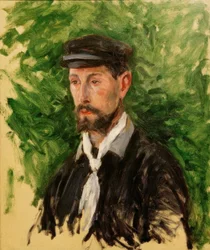 Portrait d’Eugène Lamy, en buste