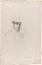 Autoportrait au chapeau