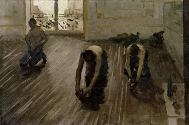 Étude pour «Les Raboteurs de parquet», 1875