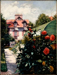 Les Dahlias, Jardin de Petit Gennevilliers, 1893