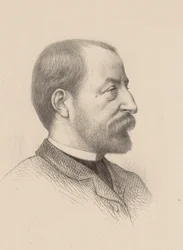 Portrait du compositeur Camille Saint-Saëns 1835-1921, 1884