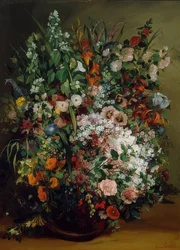 Bouquet de fleurs dans un vase