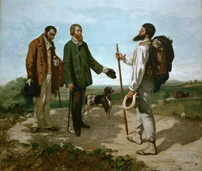 Bonjour, M. Courbet (huile sur toile)