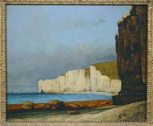 Paysage côtier (huile sur toile)