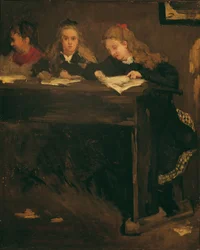 Trois écolières