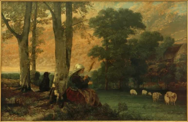La Bergère (La Fileuse bretonne)