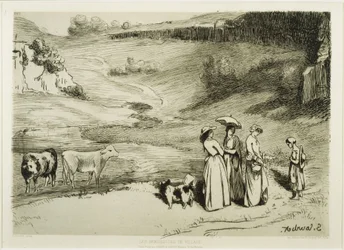 Les Demoiselles du village