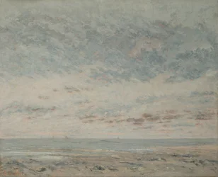 Marée basse à Trouville