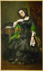 Mme Auguste Cuoq (huile sur toile)