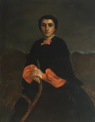Portrait de femme : Juliette Courbet