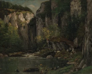 Rivière et rochers, 1873-77