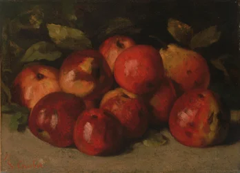 Nature morte aux pommes et à la poire