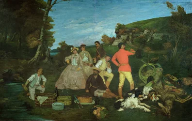 Le pique-nique du chasseur