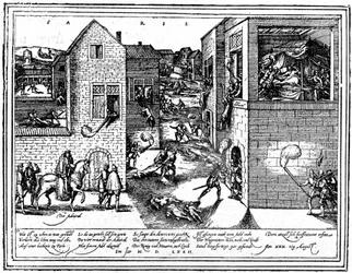 Le massacre de la Saint-Barthélemy, 1898