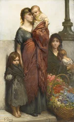 Vendeurs de fleurs de Londres