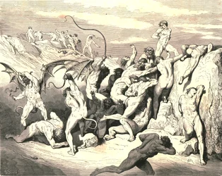 Ah! Comment ils les ont fait bondir à la première rayure!, c1890