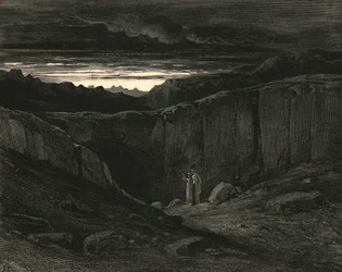 Vous qui entrez, abandonnez toute espérance, vers 1890.