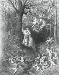 Angélique et Médor, de La Folie d