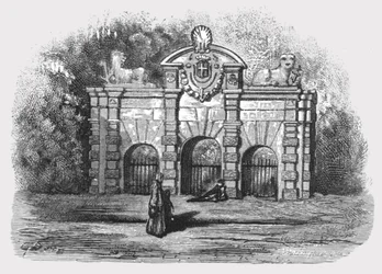 Buckingham Gate, 1872