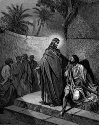 Christ guérissant l
