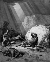 Conversion de Saint Paul sur le chemin de Damas, 1865-1866