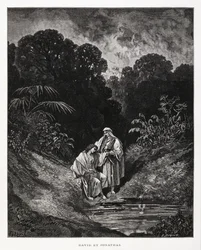 David et Jonathan, figures héroïques du Royaume d