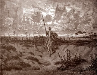 Don Quichotte partant à l