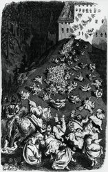 Illustration pour Collection de contes humoristiques (Contes drolatiques), par Honoré de Balzac (1799-1850)