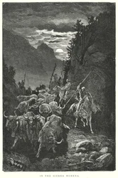 Dans la Sierra Morena (gravure)