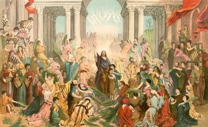 Jésus entrant à Jérusalem