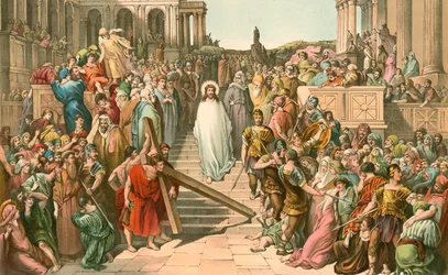 Jésus en route vers le Calvaire