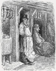 Bouchers juifs - Aldgate, 1872