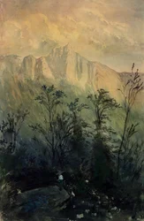 Paysage dans les Vosges, vers 1883