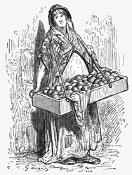 Femmes oranges, 1872