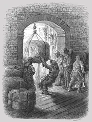 Porteurs au travail, 1872