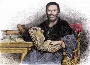 Portrait de Rabelais - illustration de 
